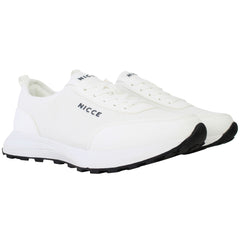 Nicce Tirana Mens White Trainers