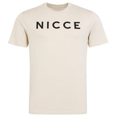 Nicce Denno Mens Light Stone T-Shirt