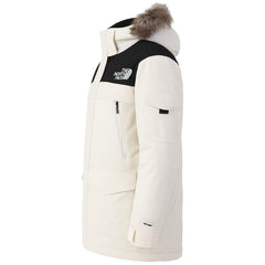 The North Face McMurdo 2 Mens White Parka Jacket