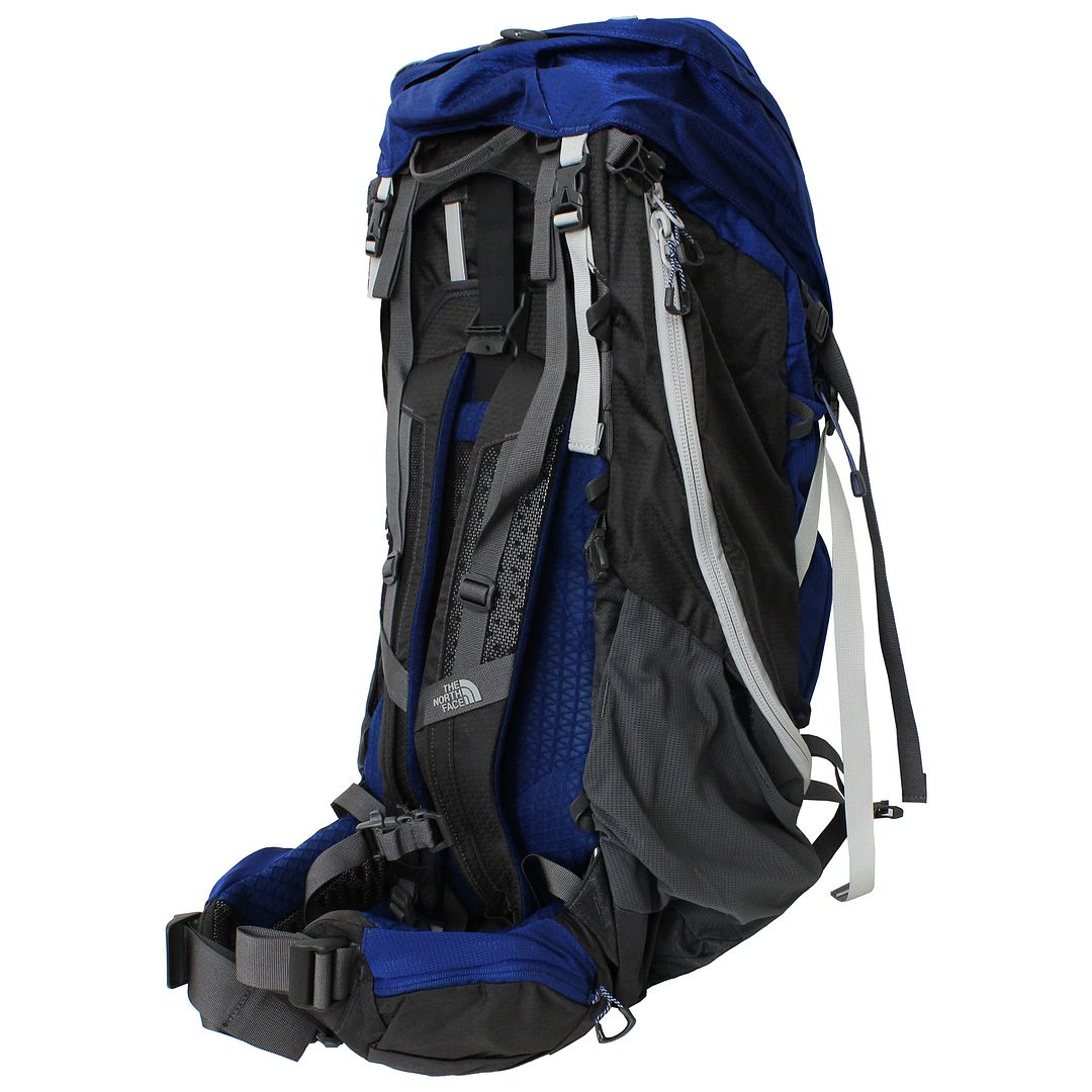 The North Face Fast Fovero 70L Mens Blue Grey Backpack