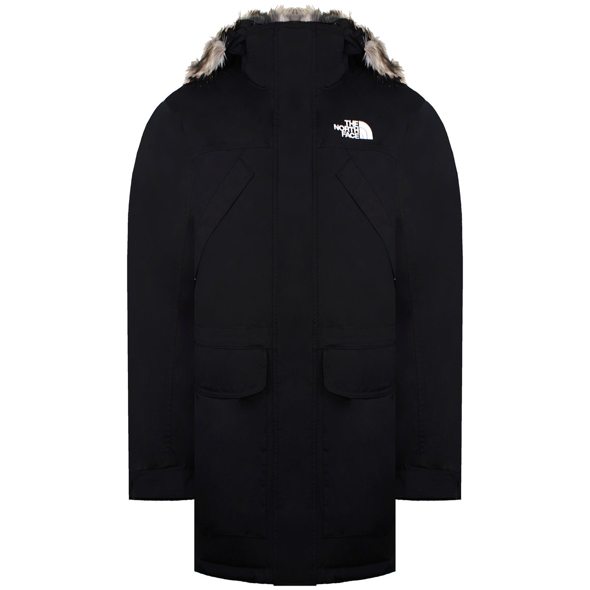 The North Face New Peak Mens Black Parka Jacket