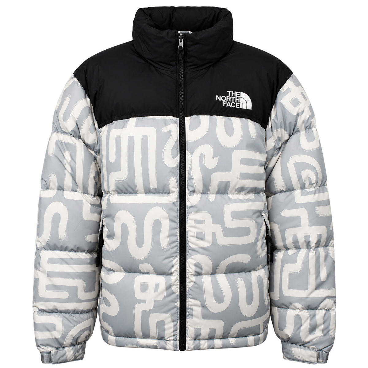 The North Face 96 Retro Nuptse Mens Grey Padded Jacket