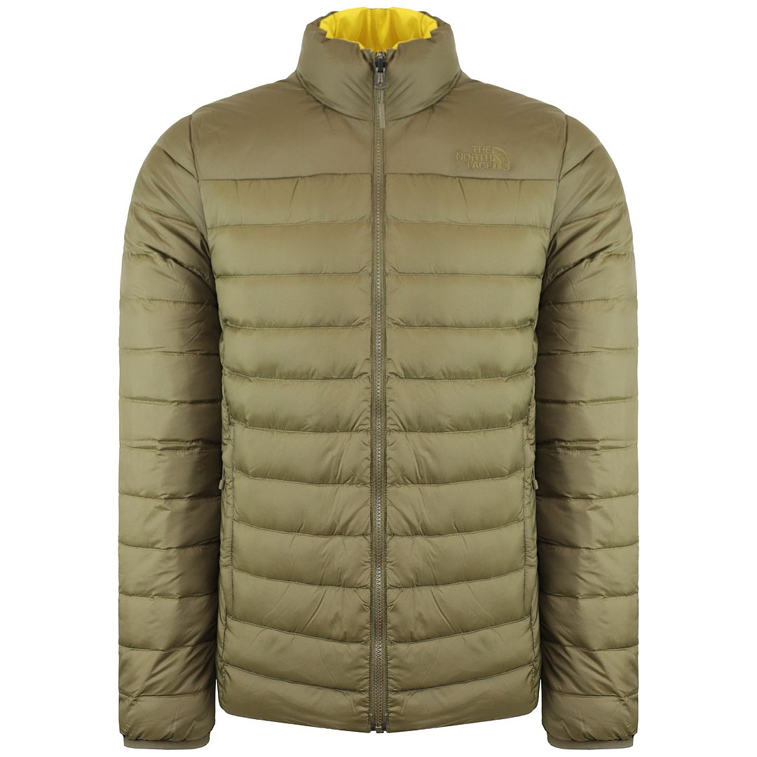 The North Face Manchu Mens Green/Yellow Reversible Jacket