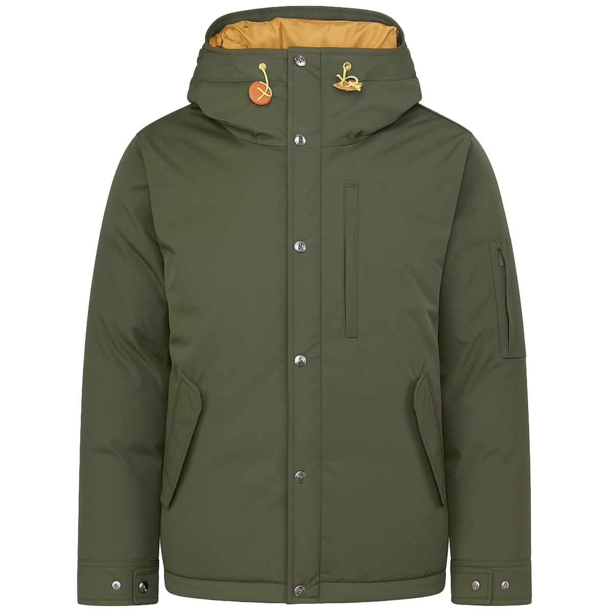 The North Face 65/35 Mountain Mens Green  Short Down Parka