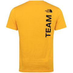 The North Face Retail Staff Mens Yellow T-Shirt