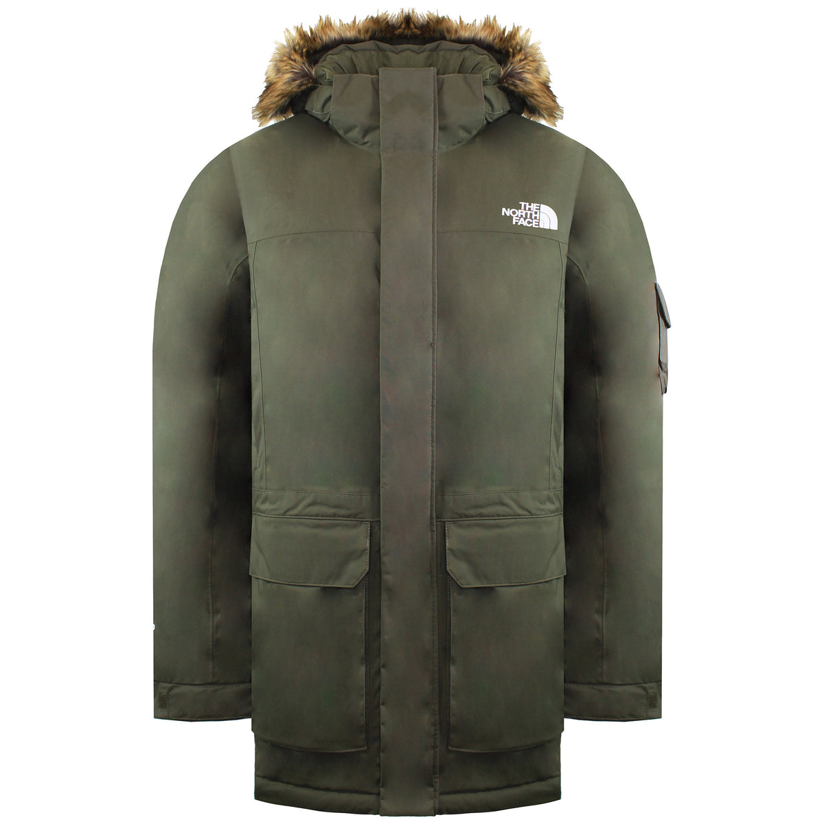 The North Face McMurdo Mens Dark Green Parka Jacket