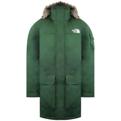 The North Face McMurdo Mens Green Parka Jacket