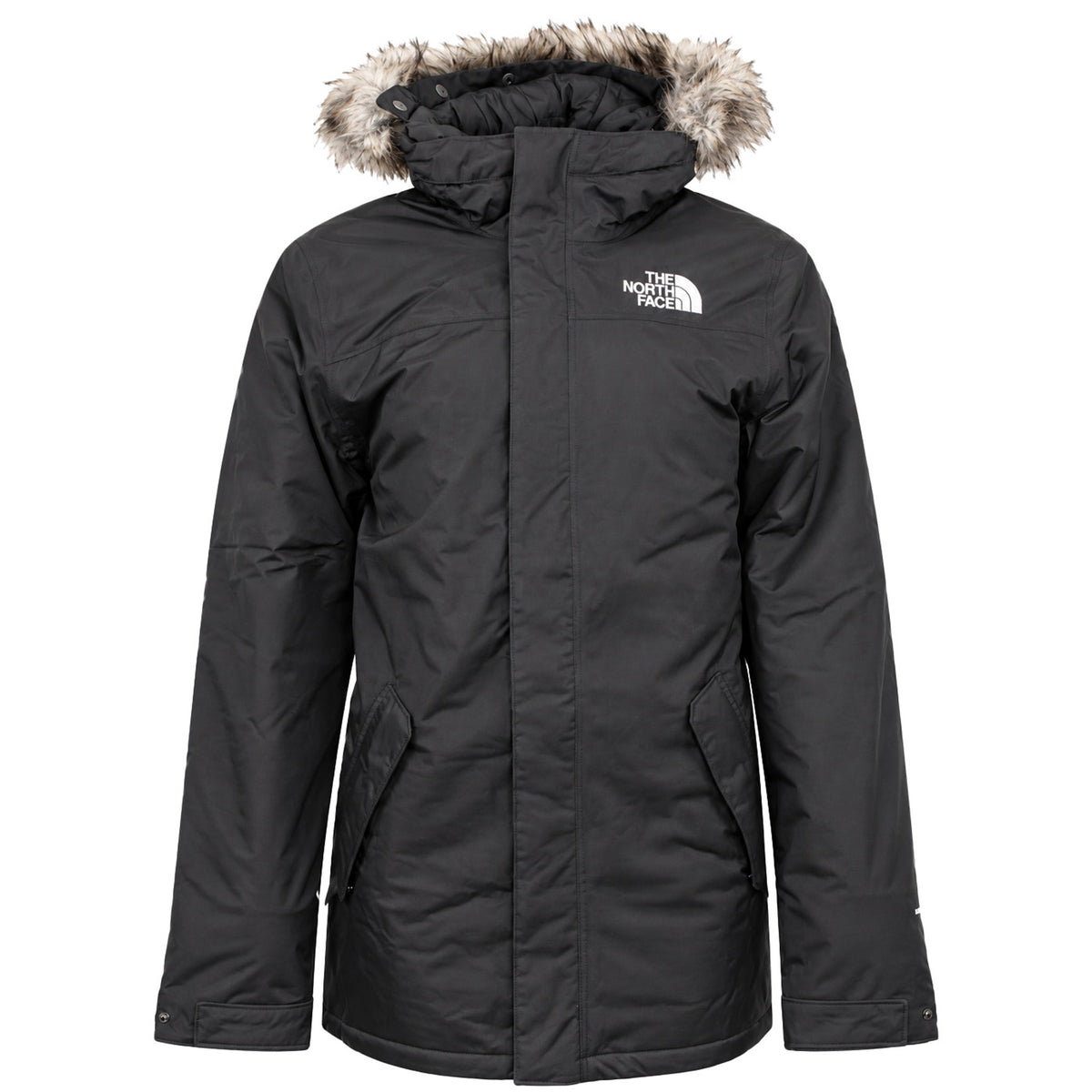 The North Face Zaneck Mens Black Parka Jacket