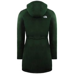 The North Face Recycled Brooklyn Womens Green Parka Jacket