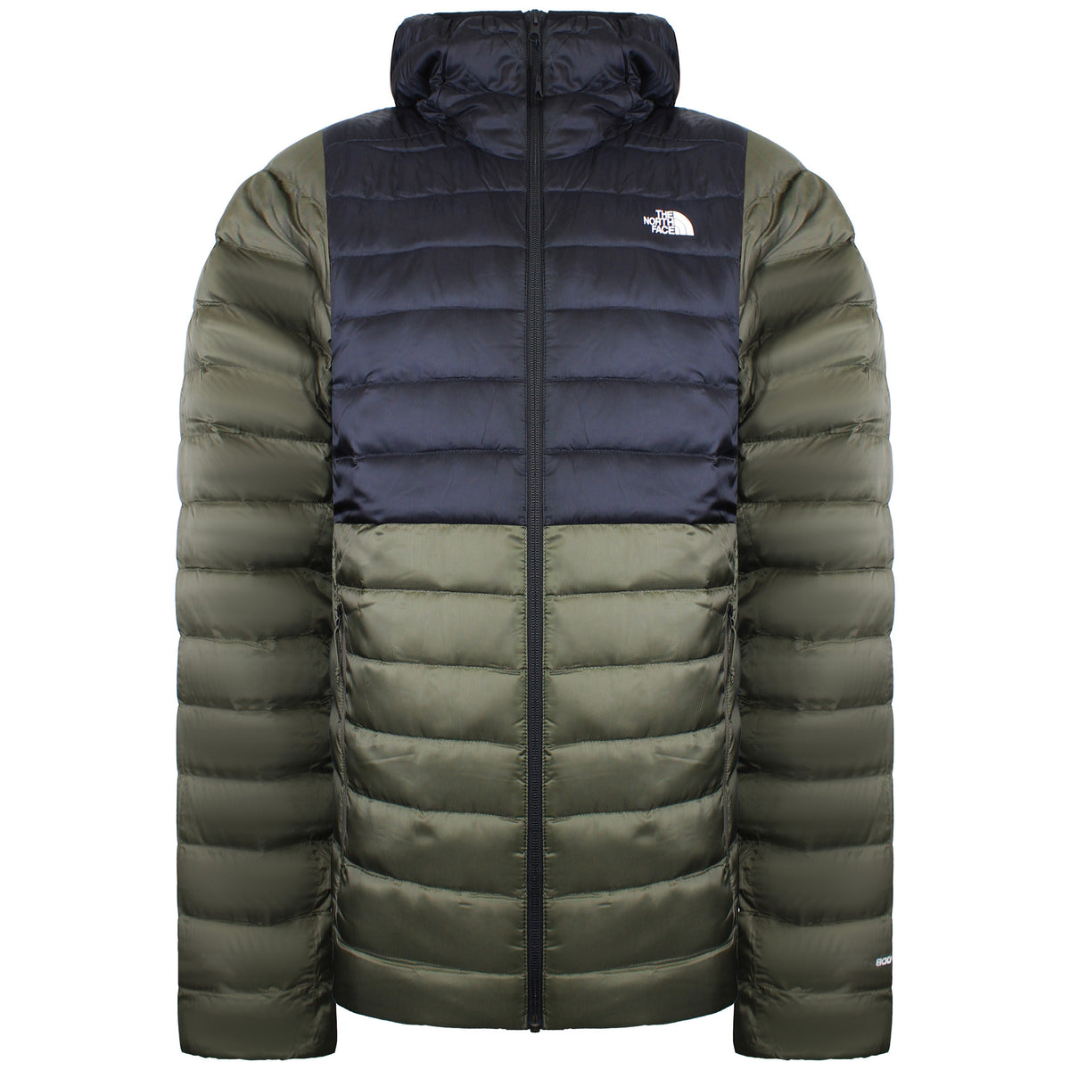 The North Face Resolve Mens Green/Black Down Jacket