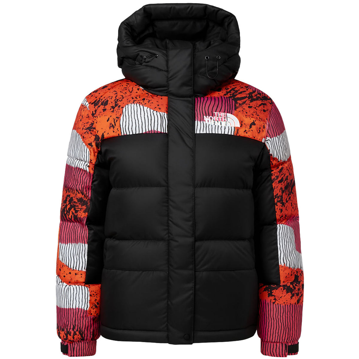 The North Face Himalayan Womens Black/Red Padded Jacket