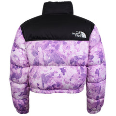 The North Face 96 Retro Nuptse Womens Purple Puffer Jacket