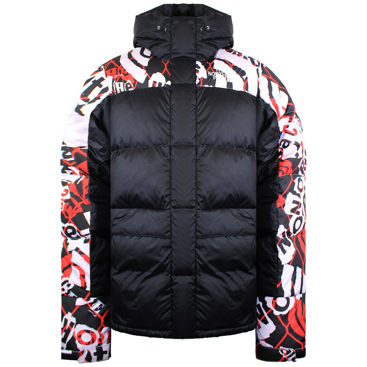 The North Face Printed Himalayan Mens Black Down Jacket
