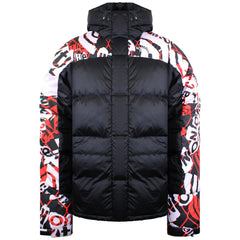 The North Face Printed Himalayan Mens Black Down Jacket