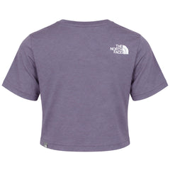 The North Face Simple Dome Kids Purple Crop Top