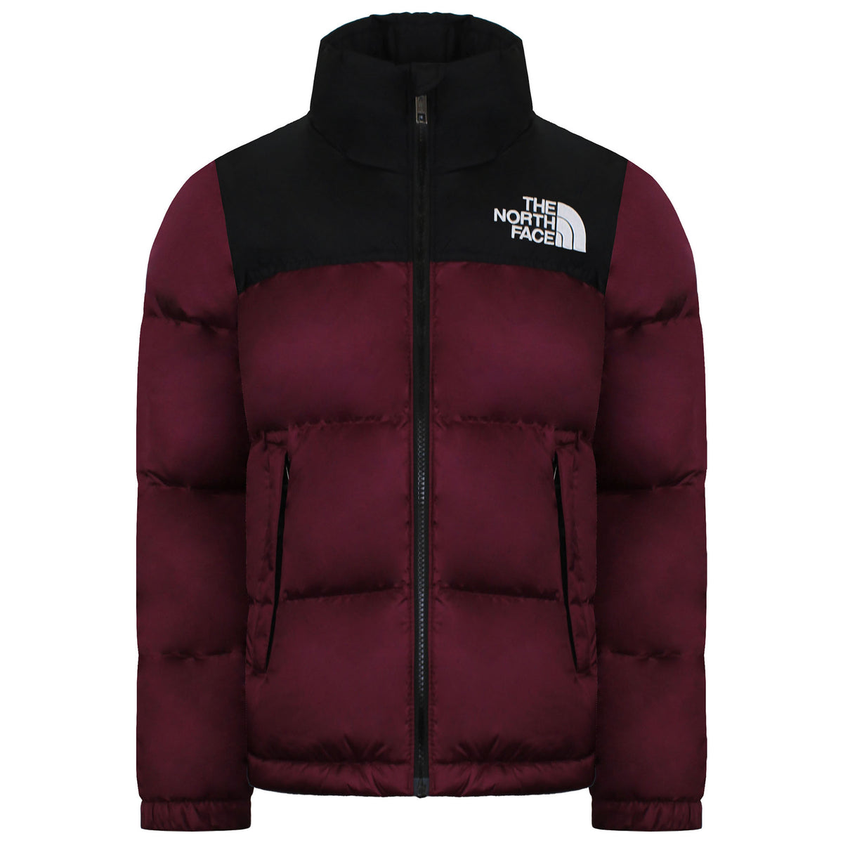 The North Face 1996 Retro Nuptse Kids Berry/Black Padded Jacket