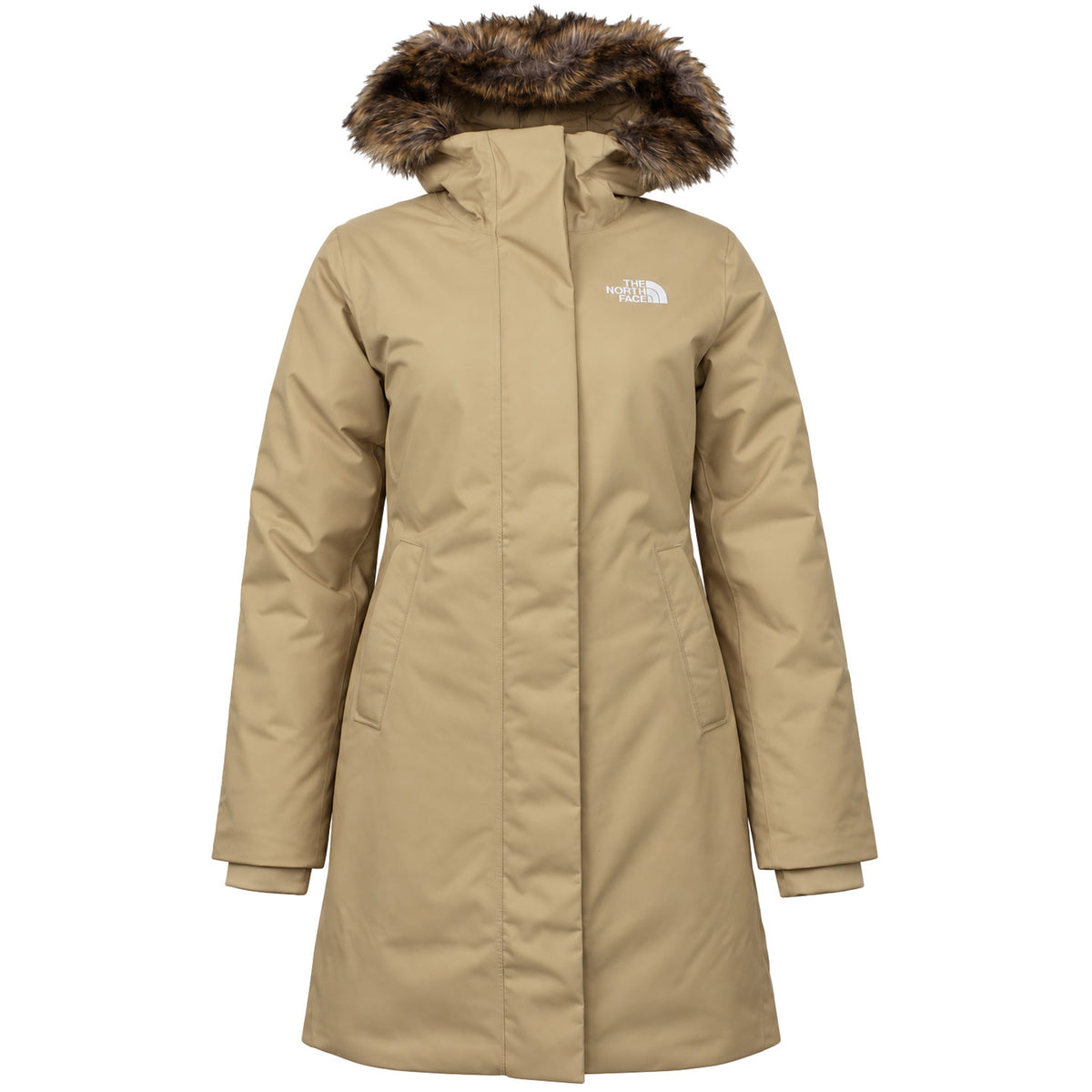 The North Face Arctic Womens Khaki Parka Jacket