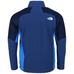 The North Face Outdoor Hybrid Mens Blue Fleece Jacket