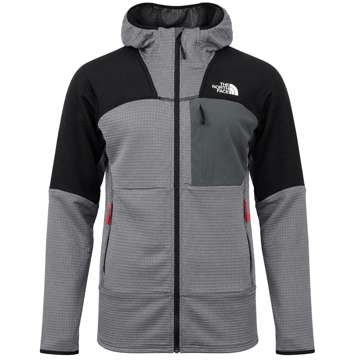 The North Face Stormgap Power Grid Mens Grey Track Jacket
