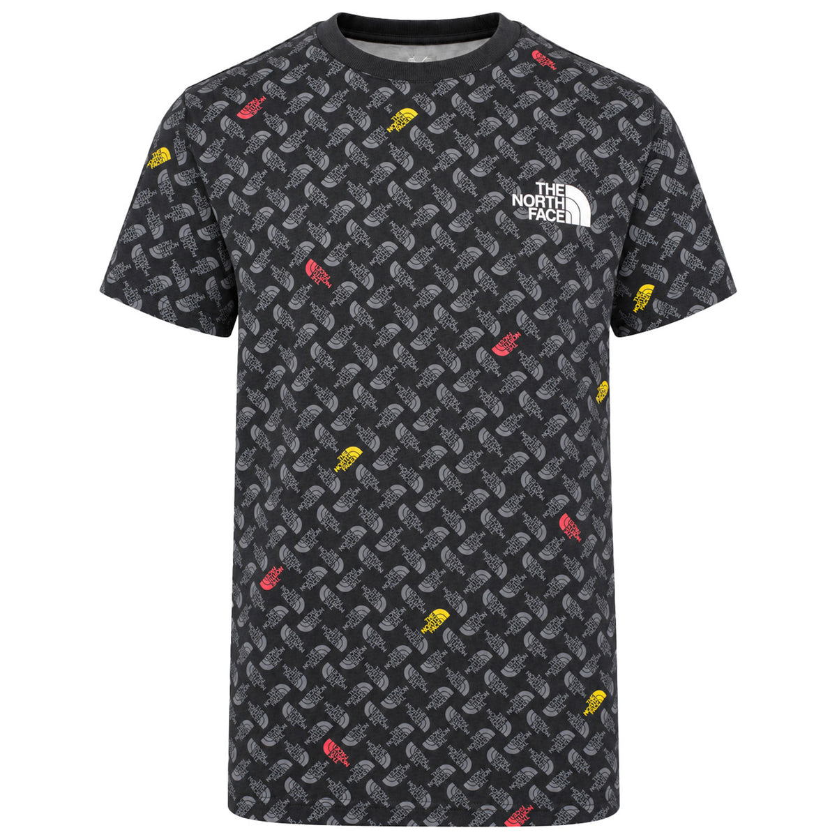 The North Face Simple Dome AOP Mens Black T-Shirt