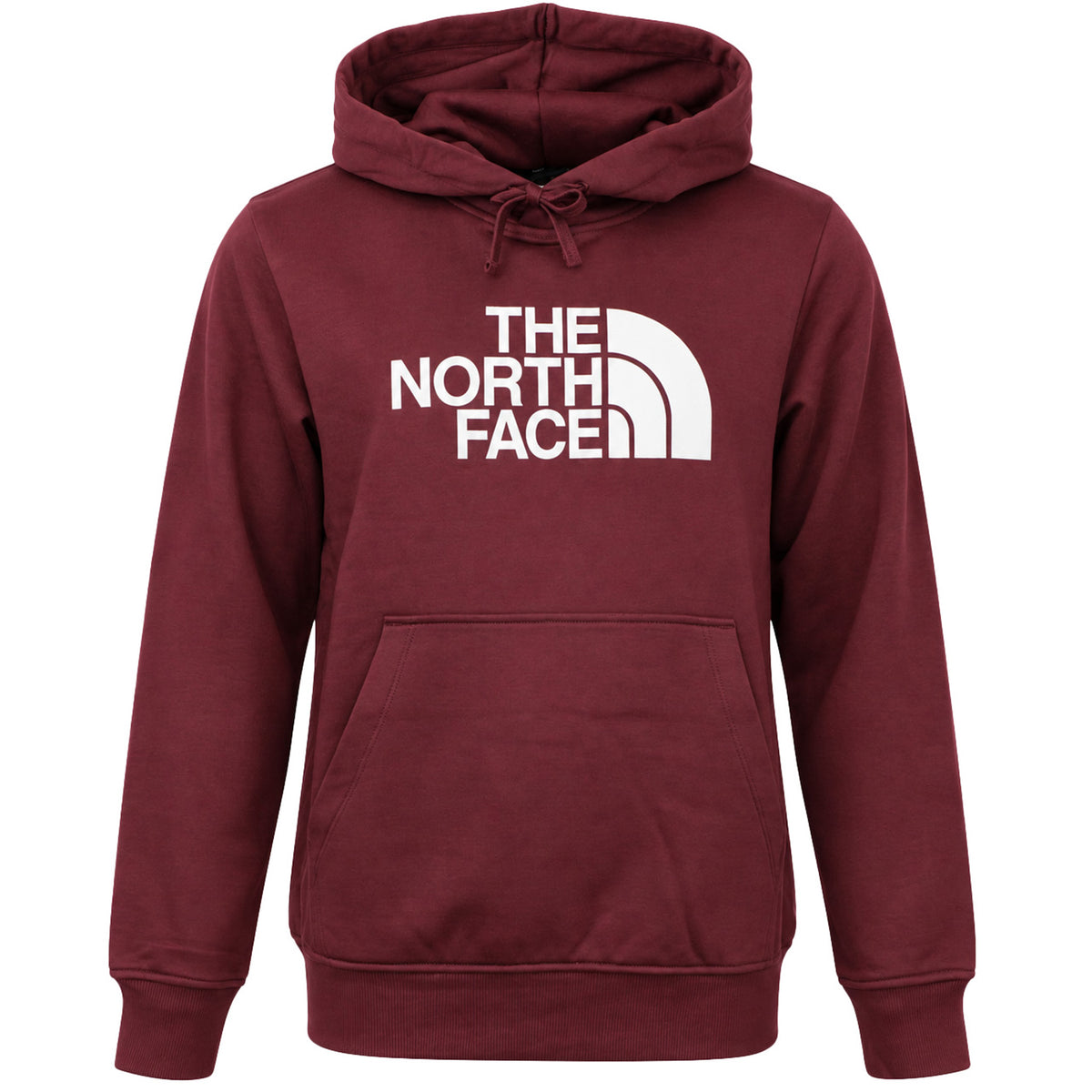The North Face Drew Peak Mens Burgundy Hoodie
