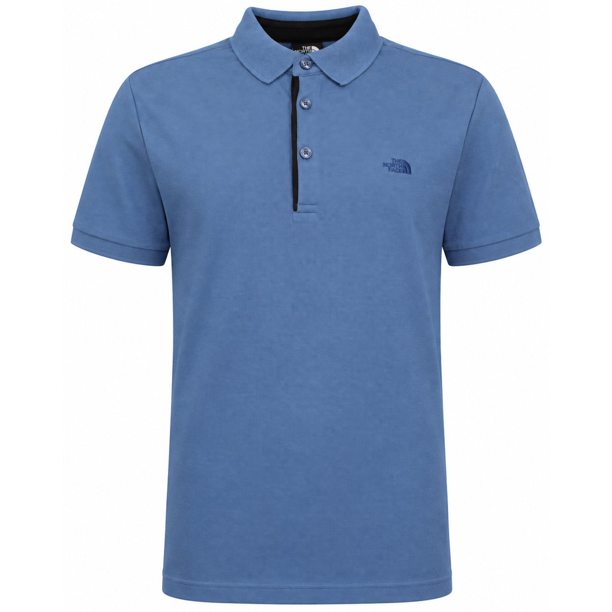 The North Face Premium Slim Mens Blue Polo Shirt