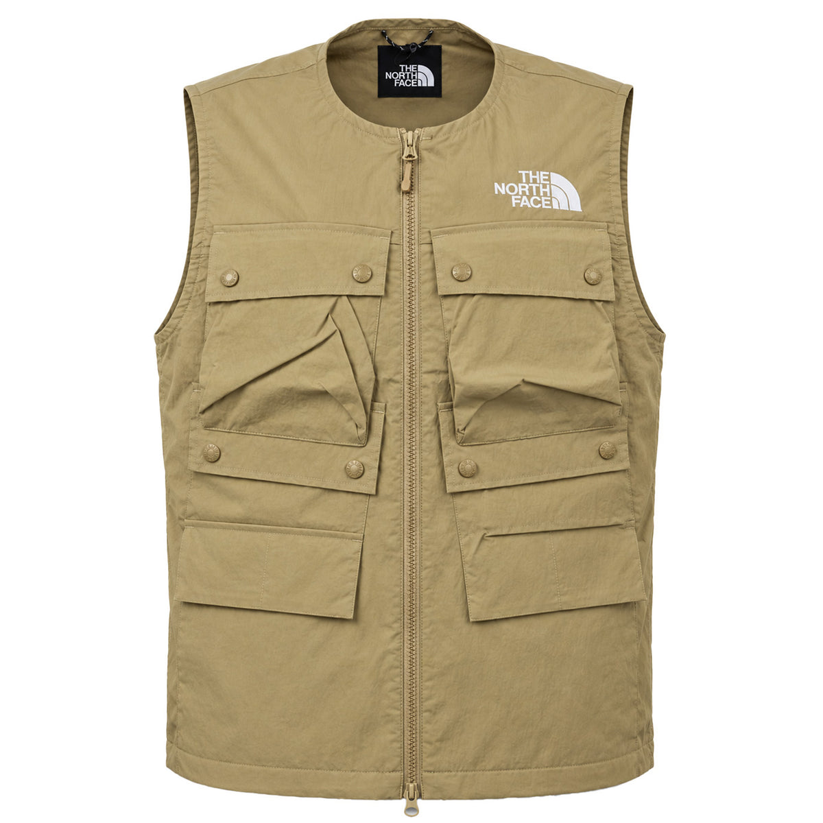 The North Face Mountain Wind Mens Brown Vest