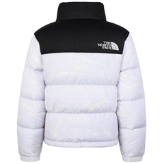 The North Face 96 Nuptse Primt Womens Lavender Puffer Jacket
