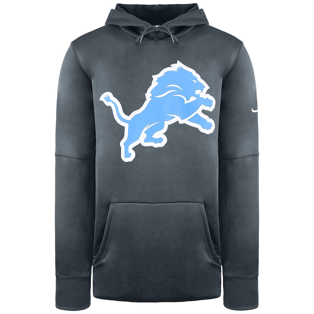 Nike NFL Detroit Lions Primary Logo Mens Hoodie