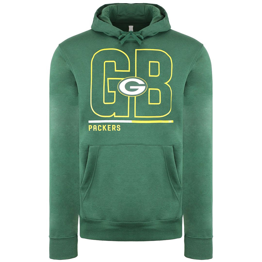 Nike NFL Green Bay Packers Club City Code Mens Green Hoodie