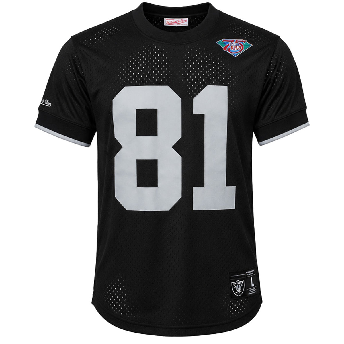 Mitchell & Ness NFL Los Angeles Raiders #81 T.Brown Mens Black Jersey
