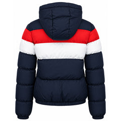 Nautica Arve Womens Dark Navy Padded Jacket