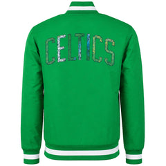Mitchell & Ness NBA Boston Celtics 75th Warm Up Mens Green Jacket