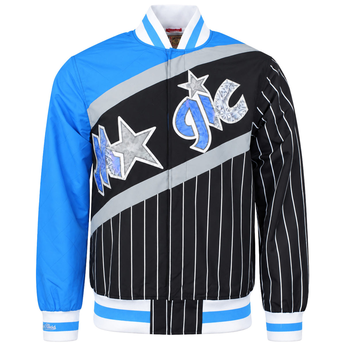 Mitchell & Ness NBA Orlando Magic 75th Anniversary Mens Blue Jacket