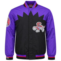 Mitchell & Ness NBA Toronto Raptors 75th Anniversary Mens Black Jacket