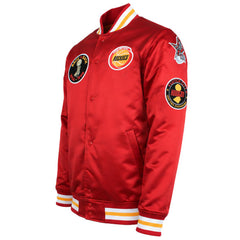 Mitchell & Ness NBA Houston Rockets Champ City Mens Red Jacket