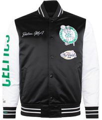 Mitchell & Ness NBA Boston Celtics Mens Satin Bomber Jacket