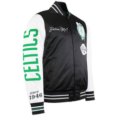 Mitchell & Ness NBA Boston Celtics Mens Satin Bomber Jacket