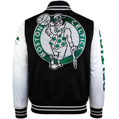 Mitchell & Ness NBA Boston Celtics Mens Satin Bomber Jacket