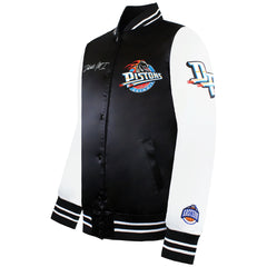 Mitchell & Ness NBA Detroit Pistons Mens Satin Bomber Jacket