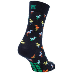 Happy Socks 1-Pack Black Flamingo