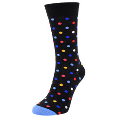 Happy Socks 2-Pack Black Heart Dot