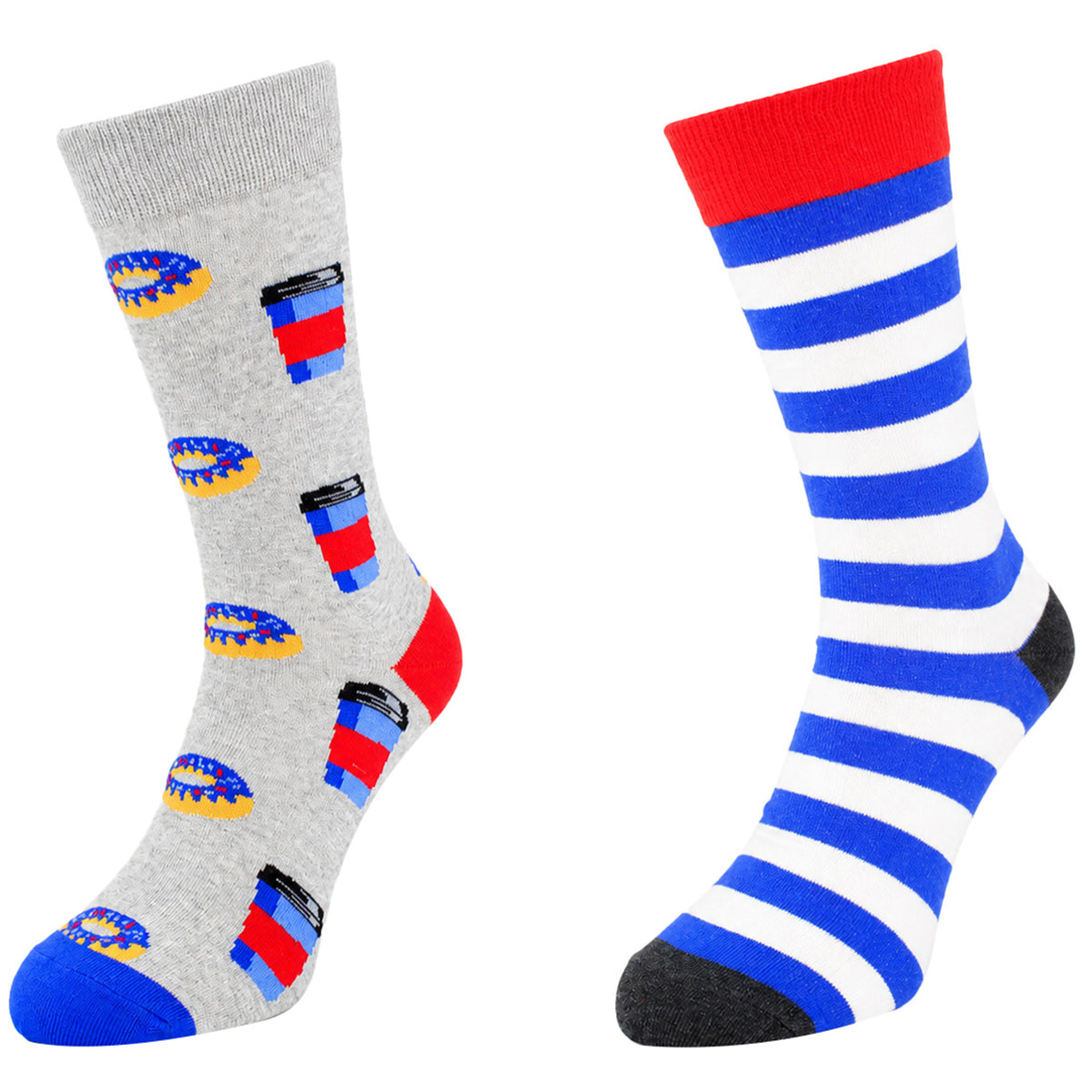 Happy Socks 2-Pack Multicolour Donut