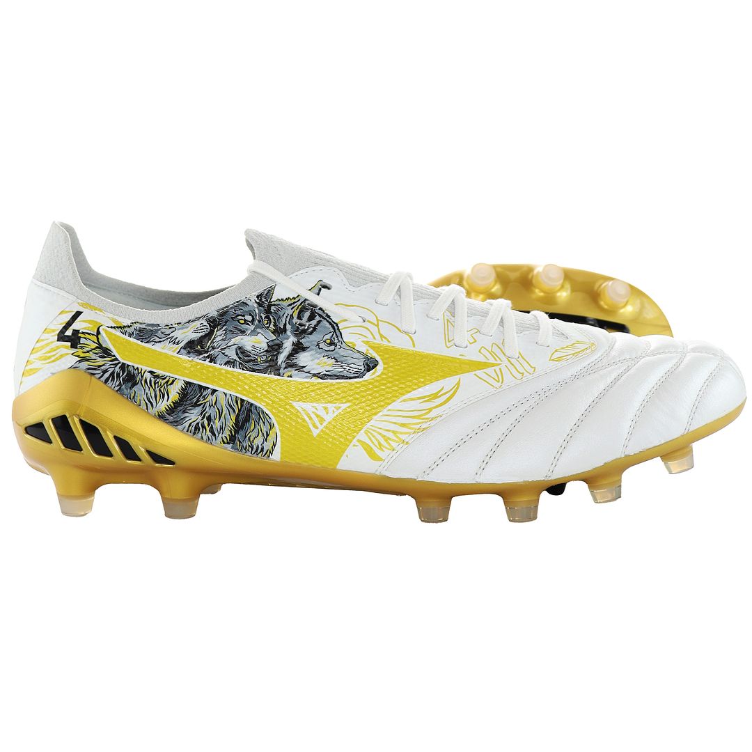 Mizuno Morelia Neo III Elite FG Mens White Football Boots