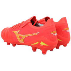 Mizuno Morelia Neo IV Beta Japan Mens Red Football Boots
