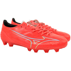 Mizuno Alpha Japan Mens Red Football Boots