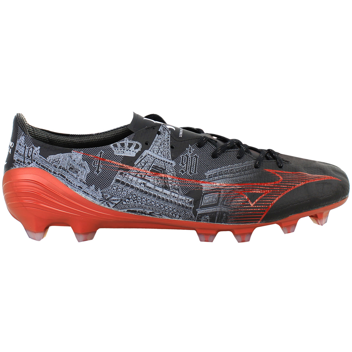 Mizuno Alpha SR4 FG/AG Mens Black Football Boots