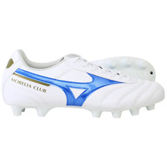 Mizuno Morelia II Club Mens White Football Boots