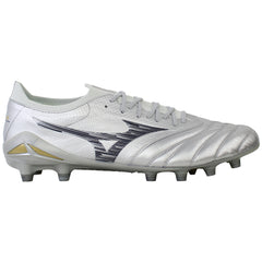 Mizuno Morelia Neo IV Beta Japan Mens Silver Football Boots