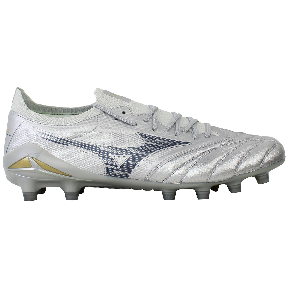 Mizuno Morelia Neo IV Beta Elite Mens Silver Football Boots